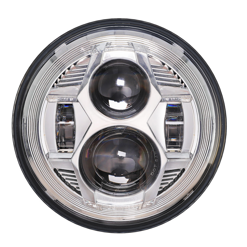 5.75" Hydrus round - Chrome