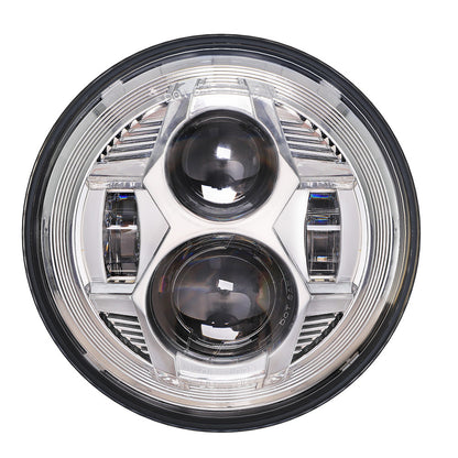 5.75" Hydrus round - Chrome