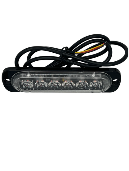 6 LED EMERGENCY LIGHTING IN RED