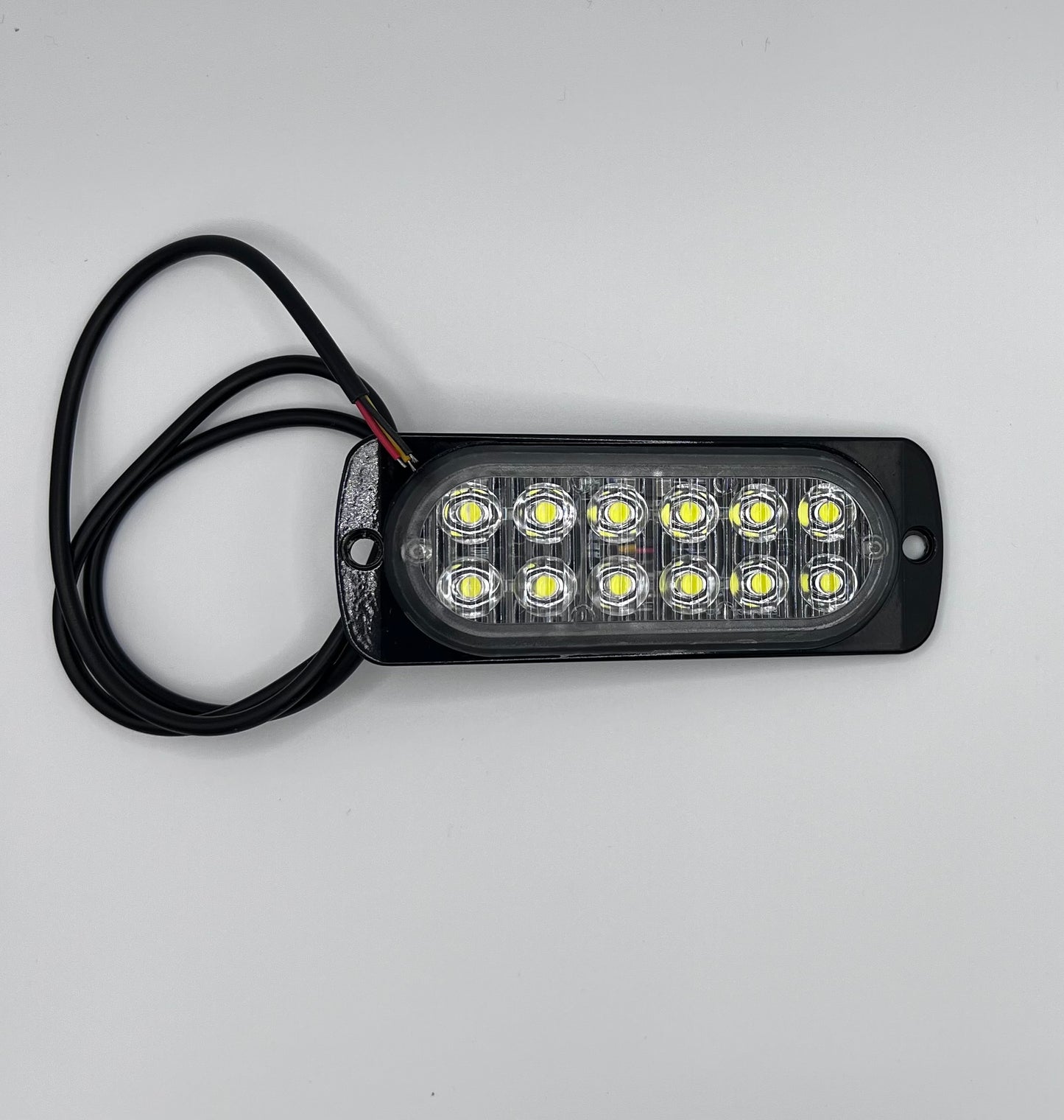 12 LED Waterproof White Strobe light with 15 Patterns