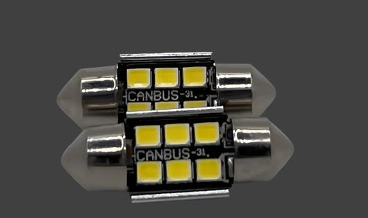 Interior replacement lights - White 31MM (Close-Out)