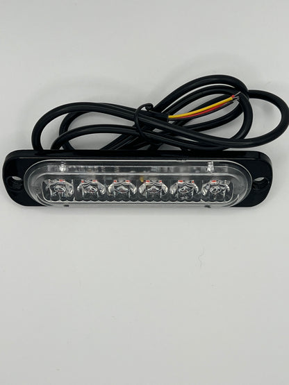 6 LED EMERGENCY LIGHTING IN RED