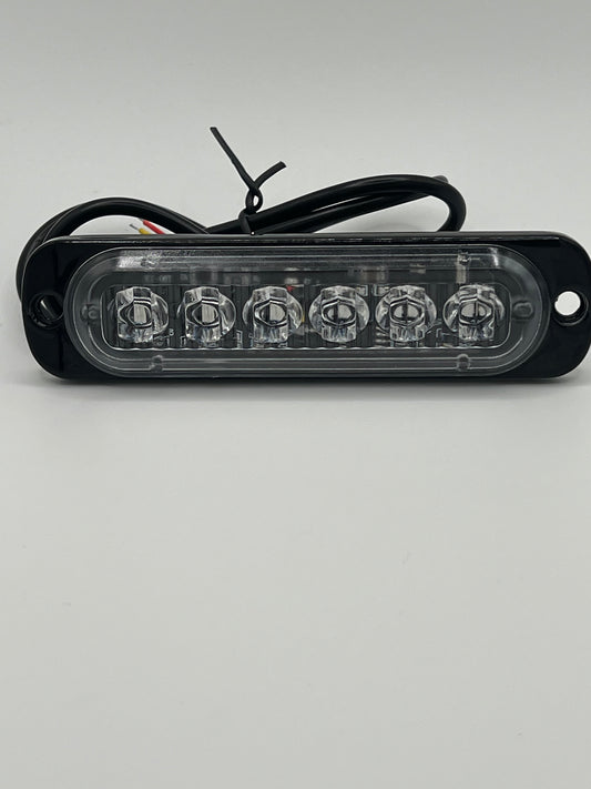 6 LED EMERGENCY STROBE LIGHTING IN BLUE